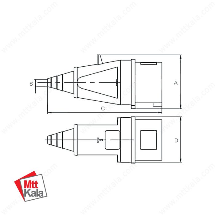 شاخه سیار 5/16 پارسا شاخه سیار 5/16 پارسا