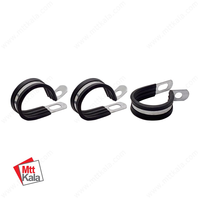 بست فلزی عایق دار سایز 37 بست فلزی عایق دار سایز 37