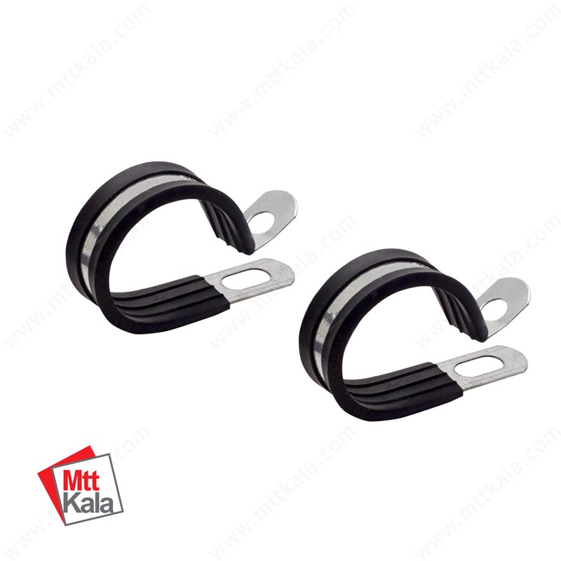 بست فلزی عایق دار سایز 47 بست فلزی عایق دار سایز 47