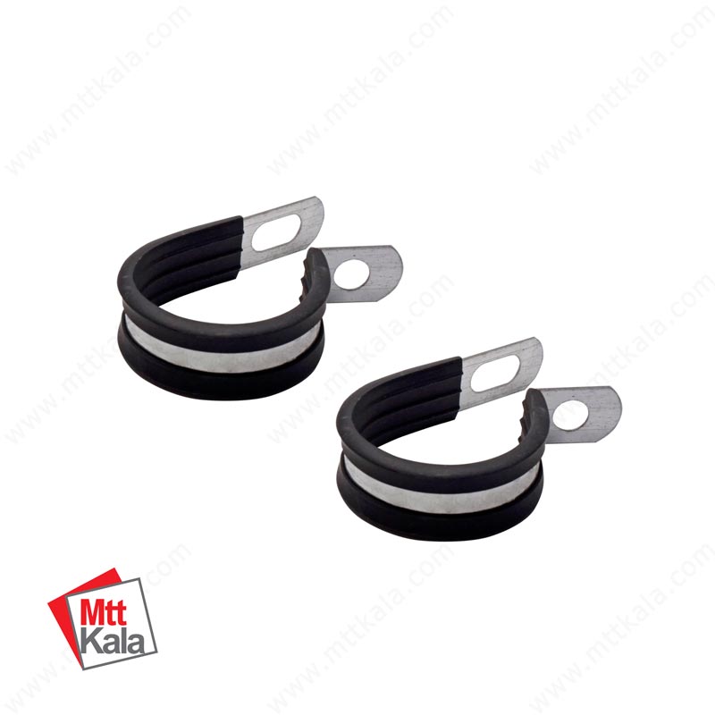 بست فلزی عایق دار سایز 12 بست فلزی عایق دار سایز 12