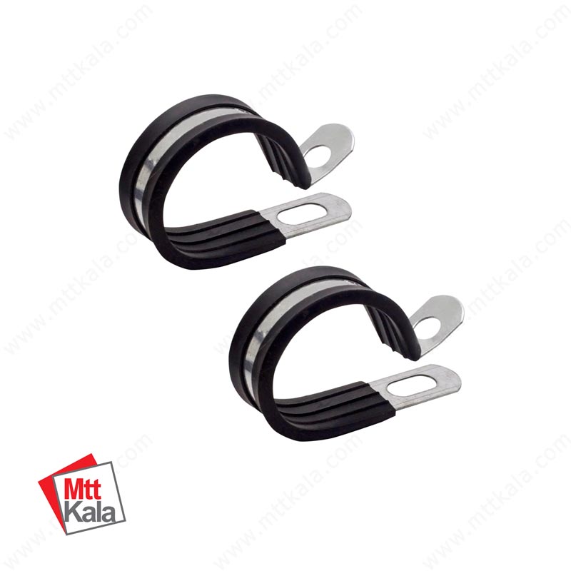 بست فلزی عایق دار سایز 15 بست فلزی عایق دار سایز 15