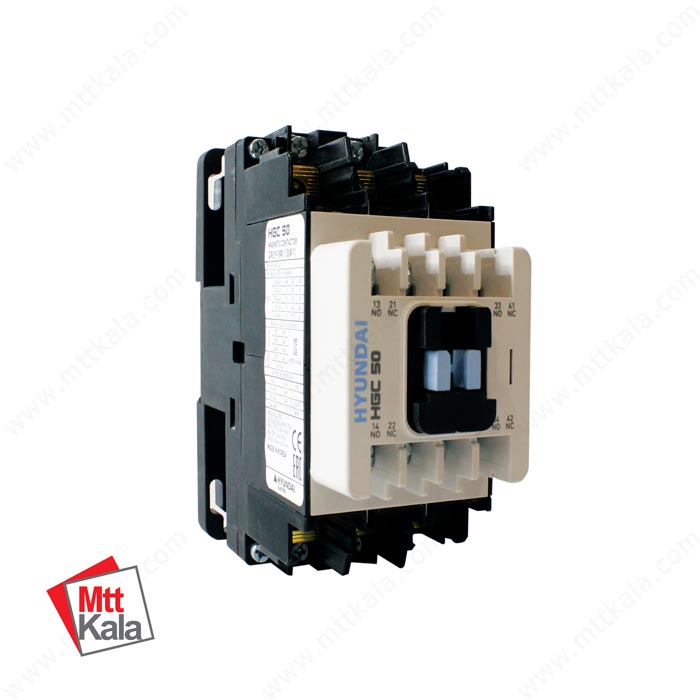 کنتاکتور 50 آمپر 22 کیلووات هیوندای کنتاکتور 50 آمپر 22 کیلووات هیوندای