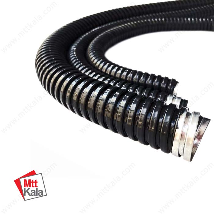 لوله فلکسی روکش دار سایز 48 لوله فلکسی روکش دار سایز 48