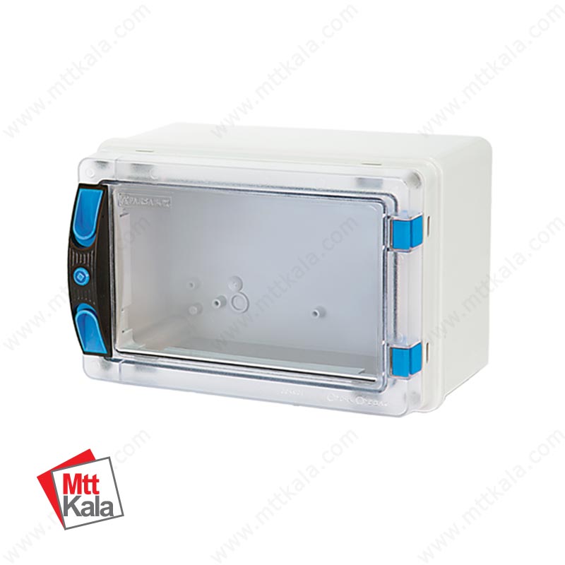 تابلو برق با درب عرضی شفاف سایز 164*280*190 پارسا تابلو برق با درب عرضی شفاف سایز 164*280*190 پارسا