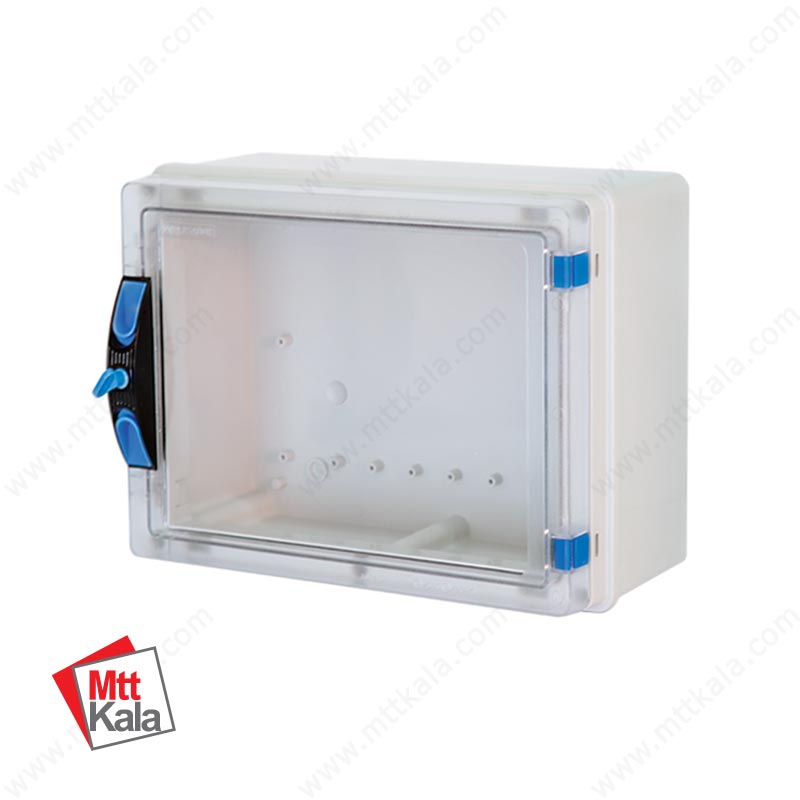 تابلو برق با درب عرضی شفاف سایز 164*370*280 پارسا تابلو برق با درب عرضی شفاف سایز 164*370*280 پارسا