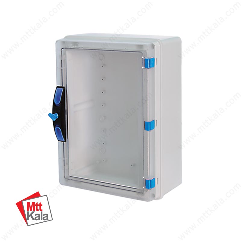 تابلو برق با درب طولی شفاف سایز 210*400*600 پارسا تابلو برق با درب طولی شفاف سایز 210*400*600 پارسا