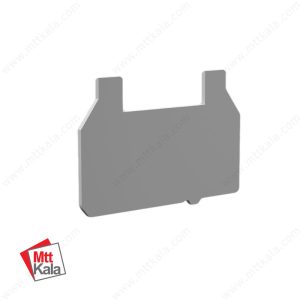 درپوش انتهایی ترمینال ریلی سری سوییچی سایز ۶ رعد مدل EP-RSTP6