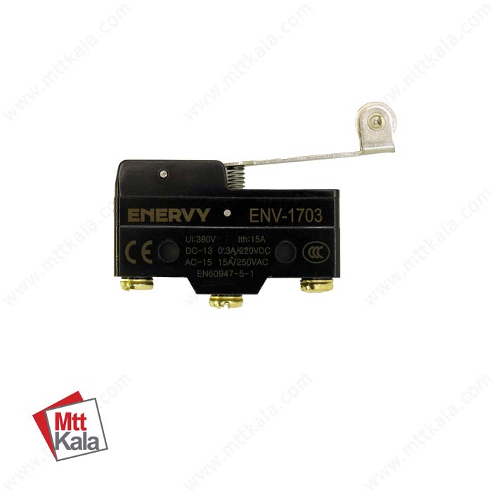 میکروسوئیچ اهرمی غلتکی بلند ENVMS-1703 میکروسوئیچ اهرمی غلتکی بلند ENVMS-1703