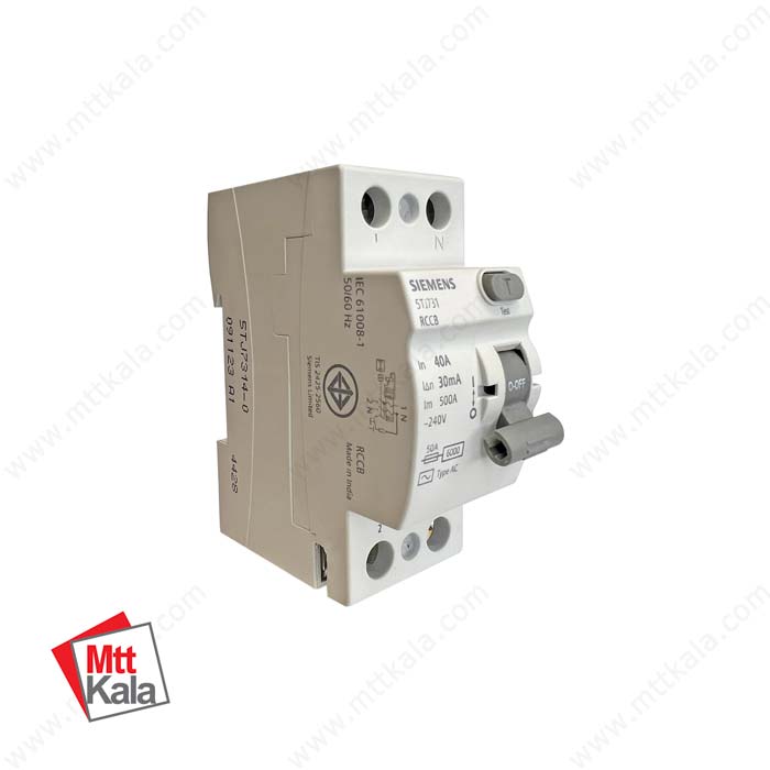 کلید محافظ جان تک فاز 25 آمپر کلید محافظ جان تک فاز 25 آمپر