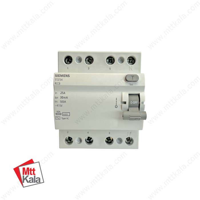 کلید محافظ جان سه فاز 25 آمپر کلید محافظ جان سه فاز 25 آمپر