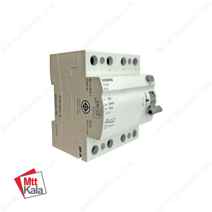 کلید محافظ جان سه فاز 63 آمپر کلید محافظ جان سه فاز 63 آمپر