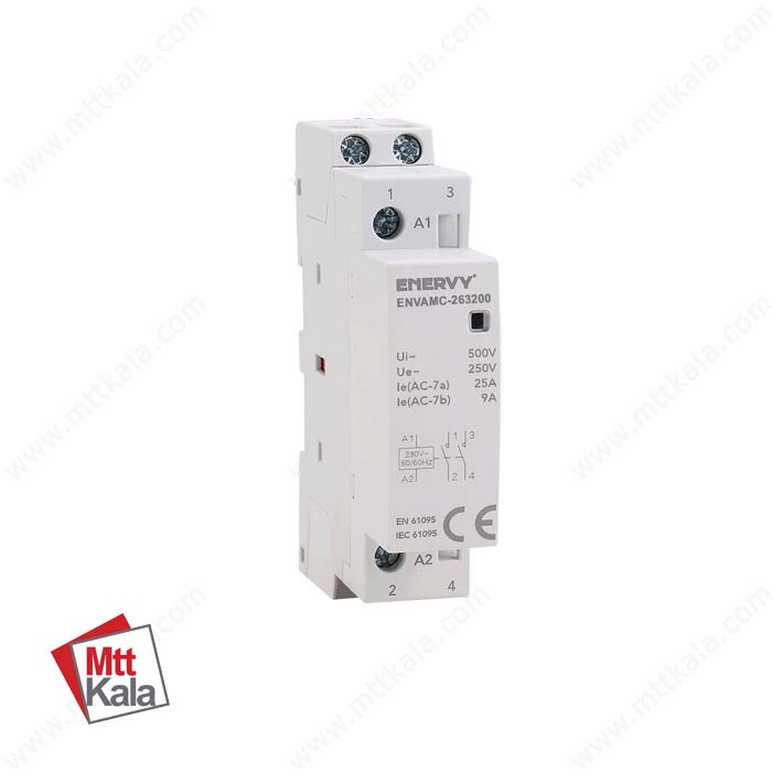 کنتاکتور ماژولار تکفاز ۶۳ آمپر کنتاکتور ماژولار تکفاز ۶۳ آمپر