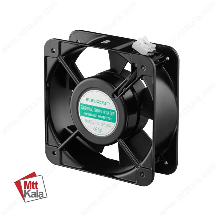 فن تابلویی بلبرینگی سایز 15.15 فن تابلویی بلبرینگی سایز 15*15 برند SALZER