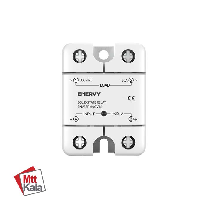 رله SSR تکفاز ENVSSR-60GV38 رله SSR تکفاز ENVSSR-60GV38
