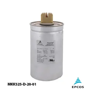 خازن 20.0 کیلووار گازی 525 ولت EPCOS کد MKK525-D-20.0-01